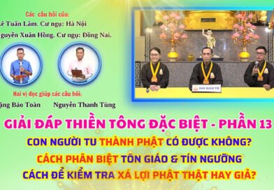 Giải đáp Thiền Tông – Ngày 10/10/2024