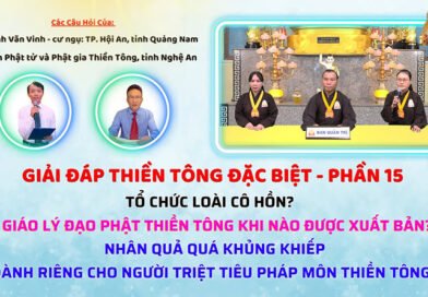 Giải đáp Thiền Tông – Ngày 02/05/2025