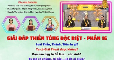 Giải đáp Thiền Tông – Ngày 09/06/2025