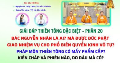 Giải đáp Thiền Tông – Ngày 01/12/2025
