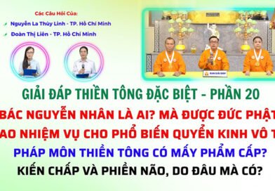 Giải đáp Thiền Tông – Ngày 01/12/2025