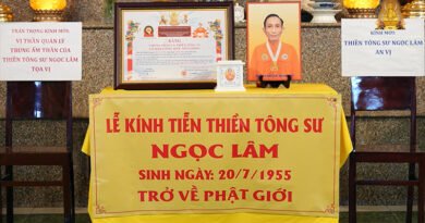 Thiền Tông Sư Ngọc Lâm trở về Phật Giới