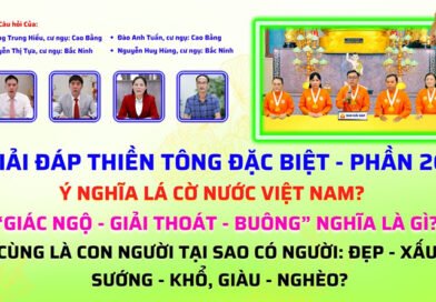 Giải đáp Thiền Tông – Ngày 06/09/2026